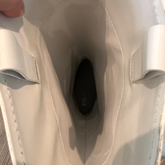 White Prada waterproof boots size 6 - Picture 9 of 13